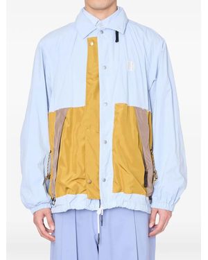Kolor Long-Sleeves Jacket - Blue