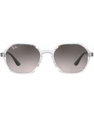 Ray-Ban Occhiali Da Sole Geometrici - Grigio