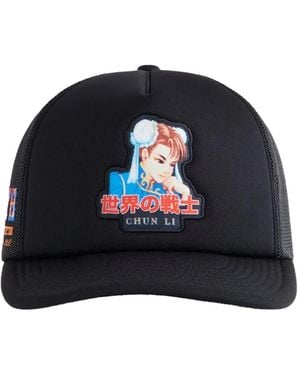 Kith Capcom Nolan Chun Li Trucker Hat - Blue