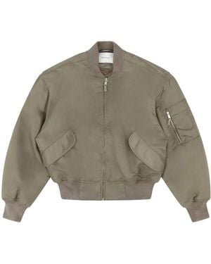 Entire studios Broad Bomber Jacket - Grey