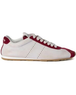 Miu Miu Zapatillas Plume - Rosa