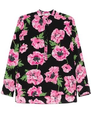 Stella McCartney Poppy-Print Shirt - Pink