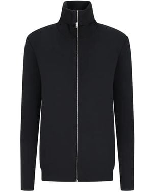 Jil Sander Cárdigan Con Cremallera - Negro