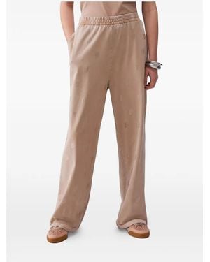 Liu Jo Logo Pants - Natural