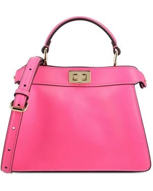 Fendi Small Peekaboo Iseeu Tote Bag - Pink