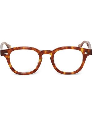 JULIUS TART Occhiali Squadrati - Marrone