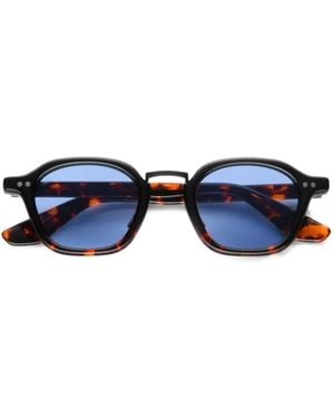 AKILA Iris Tortoise Frame Sunglasses - Blue