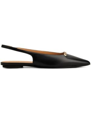 Tod's レザーパンプス - ブラック