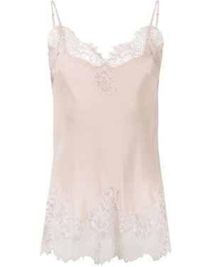 Gold Hawk Camisole-Top Mit Spitze - Pink