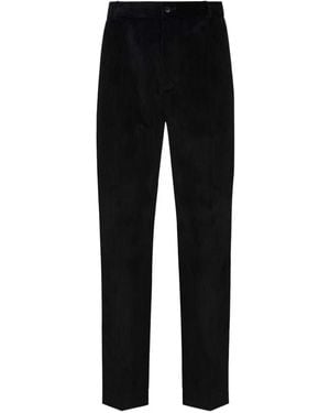 Moncler Corduroy Tailored Trousers - Black