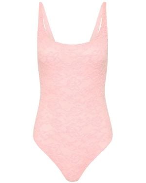 The Upside Pointe Scoop-Neck Bodysuit - Pink