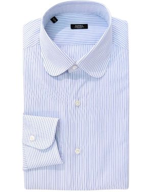 Barba Napoli Striped Shirt - Blue