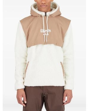 Fila Fleece-Paneled Hoodie - White