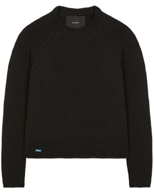 Alanui Finest Pullover Mit Rundhalsausschnitt - Schwarz