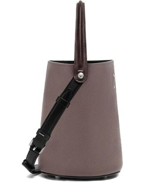 Maison Margiela Leather Shoulder Bag - ブラウン