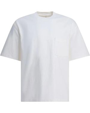 AURALEE Crew-neck Cotton T-shirt - ホワイト