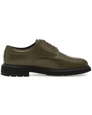 Filling Pieces Clean Derby Trainers - Green