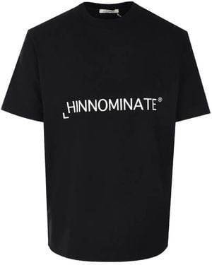 hinnominate Logo-Print T-Shirt - Black
