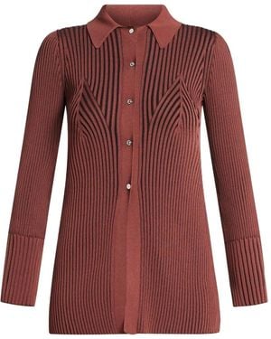 Simon Miller Camisa Palo con botones - Rojo