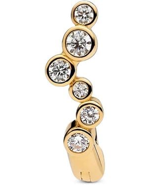 Maria Black Nova Huggie Crystal-Embellished Earring - Metallic