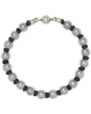 Giorgio Armani Ball Chain Bracelets - Metallic