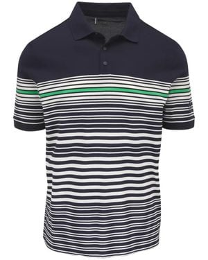 Bogner Polo Jannes A Rayas - Azul