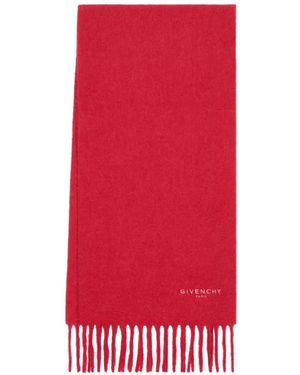 Givenchy Paris Large Scarf - Red