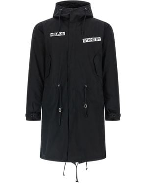 Undercover Adjustable Hood Parka - Black