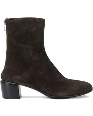 Officine Creative "Flore 012" 40Mm Zippered Ankle Boots - Black