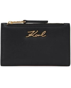Karl Lagerfeld K/signature 財布 - ブラック