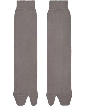 Maison Margiela Split-Toe Socks - Gray