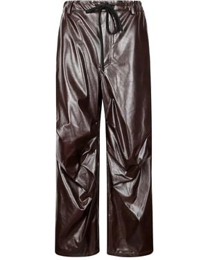 MM6 by Maison Martin Margiela Drawstring-waist trousers - Braun