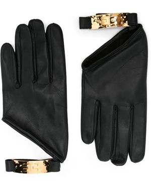 Elisabetta Franchi Gloves - Black