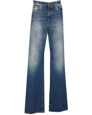 Dondup Five-Pocket Frayed Jeans - Blue
