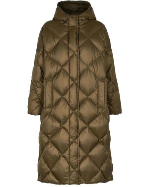 Stand Studio Farrah Quilted Coat - Green