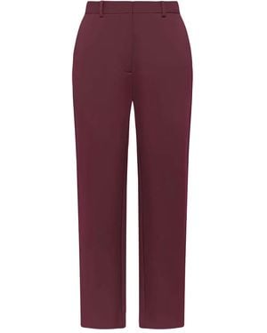 Maliparmi Belt-Loop Pants - Purple