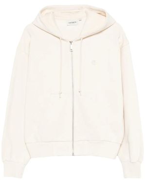 Carhartt Hoodie Casey - Blanc
