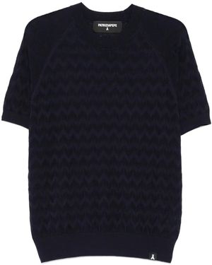 Patrizia Pepe T-Shirt Con Stampa - Blu