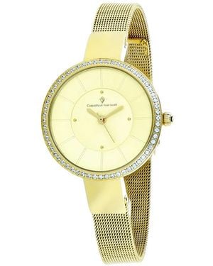 Christian Van Sant Reign 32Mm Watch - Metallic