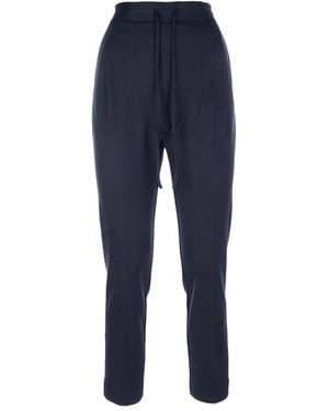 Fabiana Filippi Drawstring-Waist Trousers - Blue
