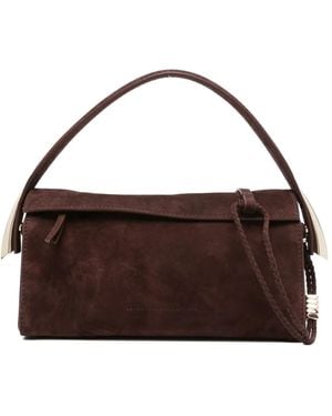 Benedetta Bruzziches Top-handle Satchel Bag - ブラウン