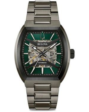 Bulova Maquina 40Mm Watch - Grey