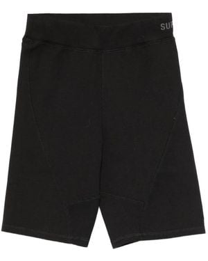 Superdry Logo-Print Shorts - Black