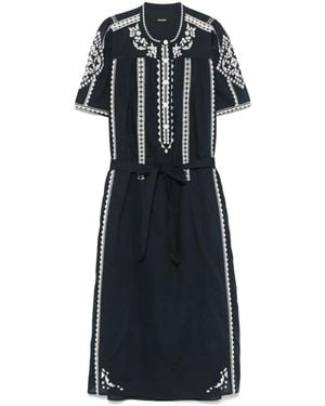 Zadig & Voltaire Rigy Midi Dress - Blue