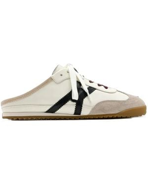 Veronica Beard Mules Nicoline À Empiècements - White