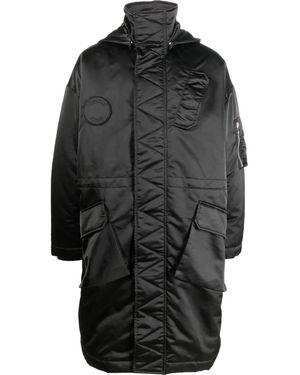 Etudes Studio フーデッド コート - ブラック