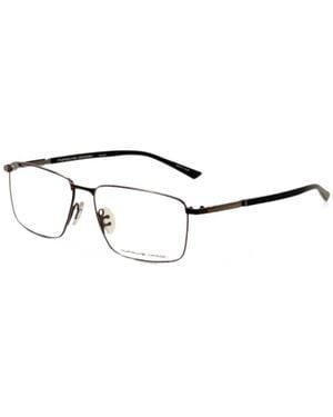 Porsche Design Rectangle-Frame Glasses - White