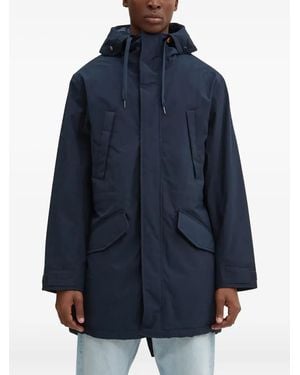 Timberland Parka À Capuche - Blue
