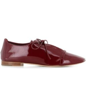 Malone Souliers Jean Patent Oxford Shoes - Red