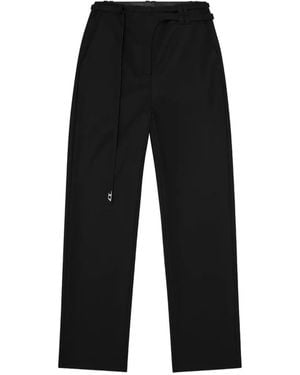 DIESEL Pantalon P-Izie-1 À Taille Nouée - Black